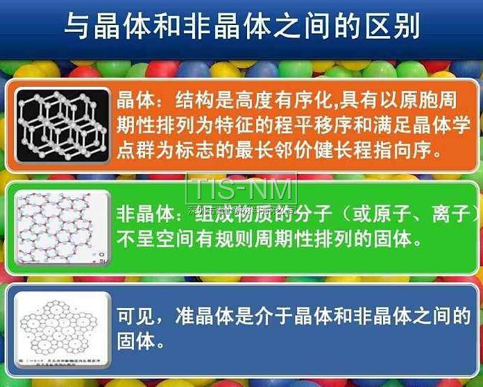 晶體、非晶體、準(zhǔn)晶體之間的區(qū)別