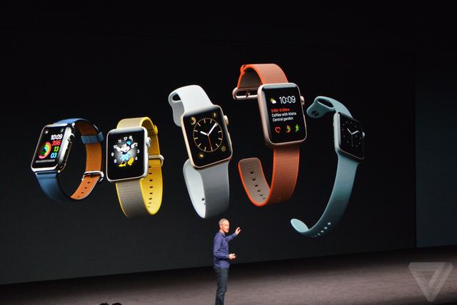 防水+GPS的第二代Apple Watch 防水+GPS的第二代Apple Watch