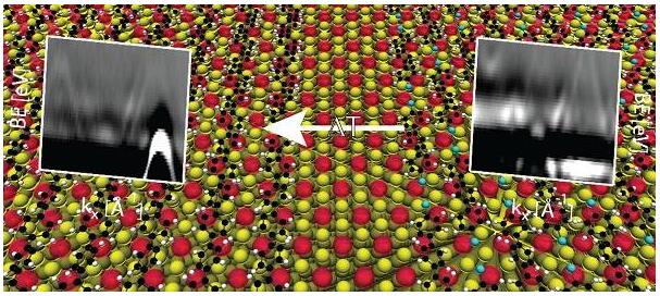 在鐵磁稀土表面合金上取向有序納米線的聚合 在鐵磁稀土表面合金上取向有序納米線的聚合